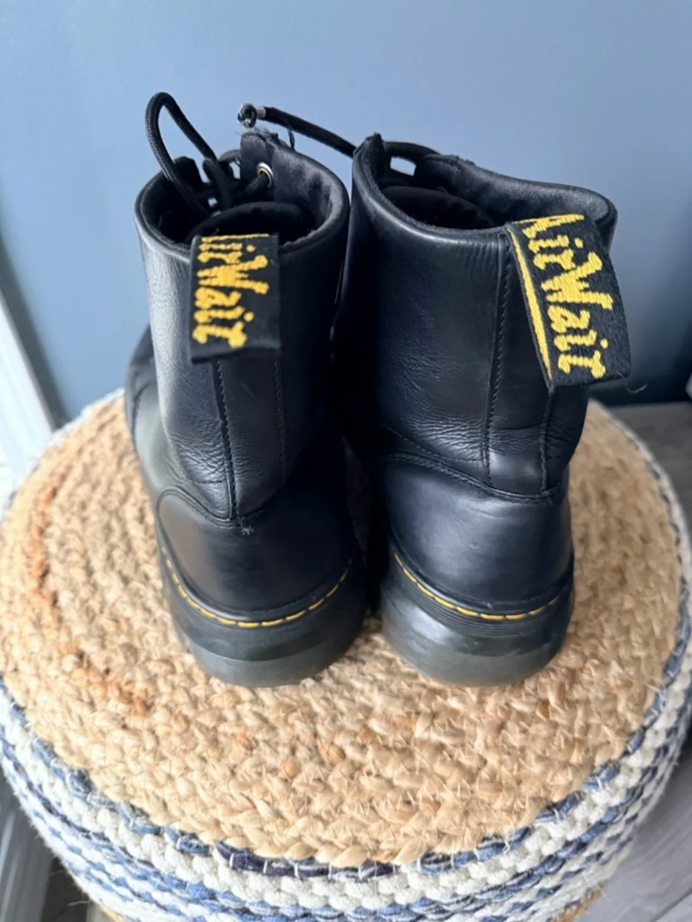 Dr Martens Combs Leather Combat Boots